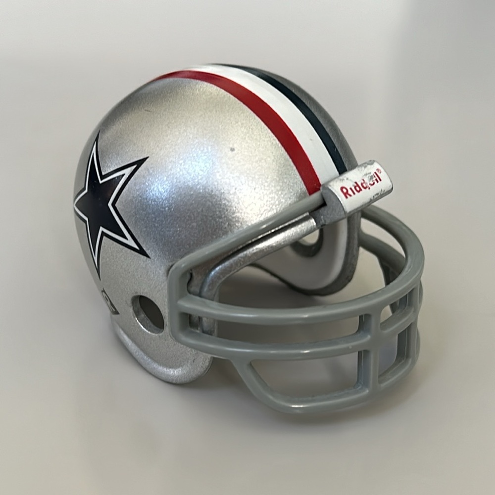1976 Dallas Cowboys NFL Vintage Pocket Pro Mini Riddell Football Helmet - Picture 5 of 6